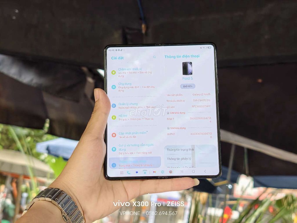 Samsung Fold 5 256GB. Mua bán Điện thoại tại Quận Nam Từ Liêm Hà Nội được đăng bởi Quốc Việt hình 1