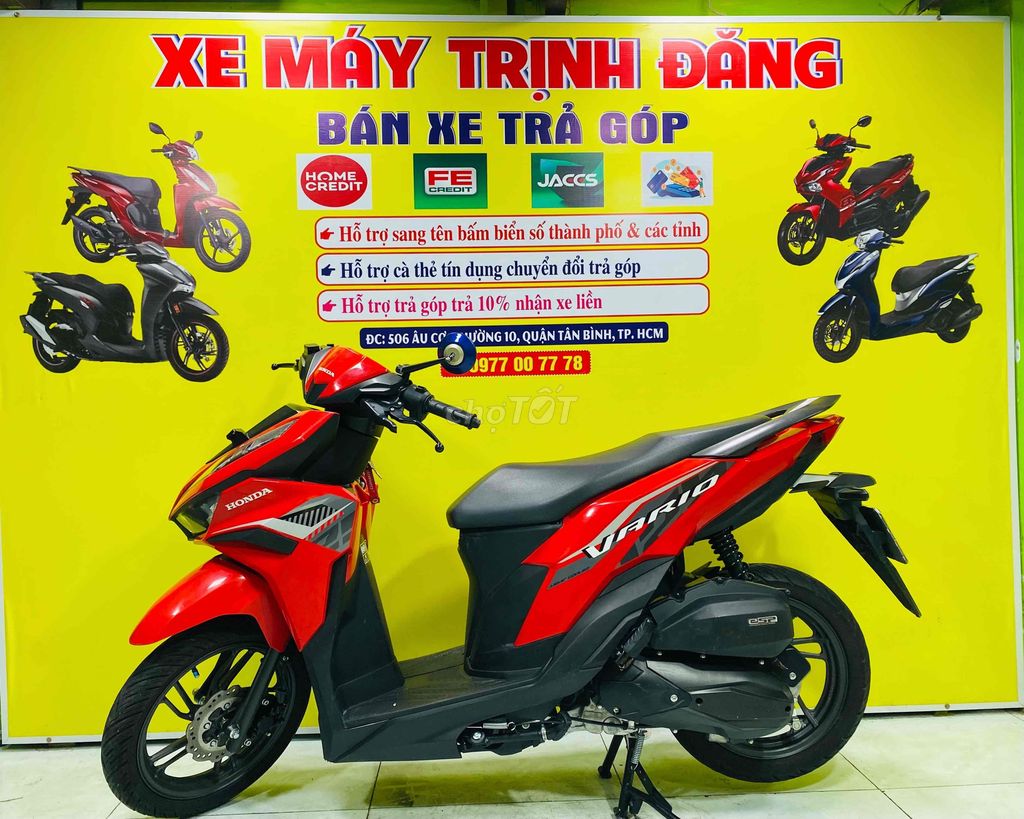 Honda Vario 125 2023 hỗ trợ góp trả 5tr nhận xe