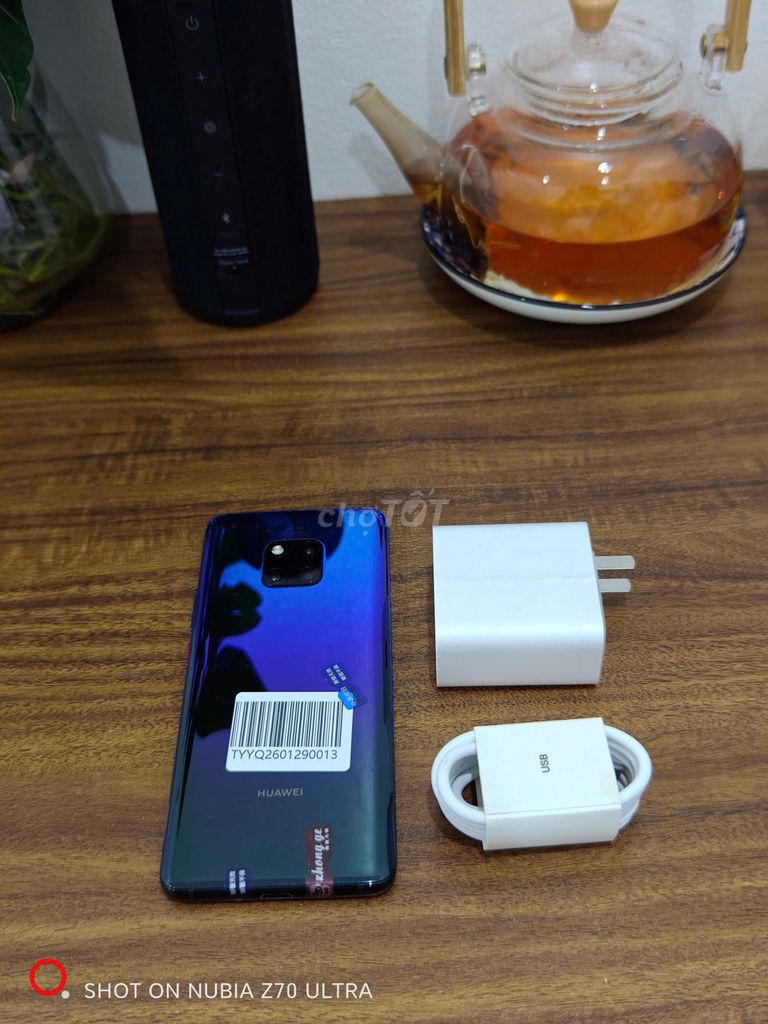 Huawei Mate 20 Pro 8/256 Xanh sạc cáp có ship COD. Mua bán Điện thoại tại Quận Ba Đình Hà Nội được đăng bởi Android Top hình 1
