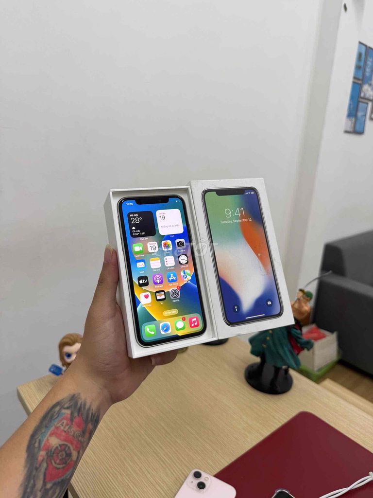 Apple iPhone X 256GB Bạc. Mua bán Điện thoại tại Quận Đống Đa Hà Nội được đăng bởi KT Hà Nội Mobile hình 1