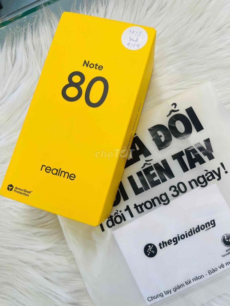 Realme note 80 new lướt 100%. Mua bán Điện thoại tại Quận Liên Chiểu Đà Nẵng được đăng bởi Khánh ly hình 1