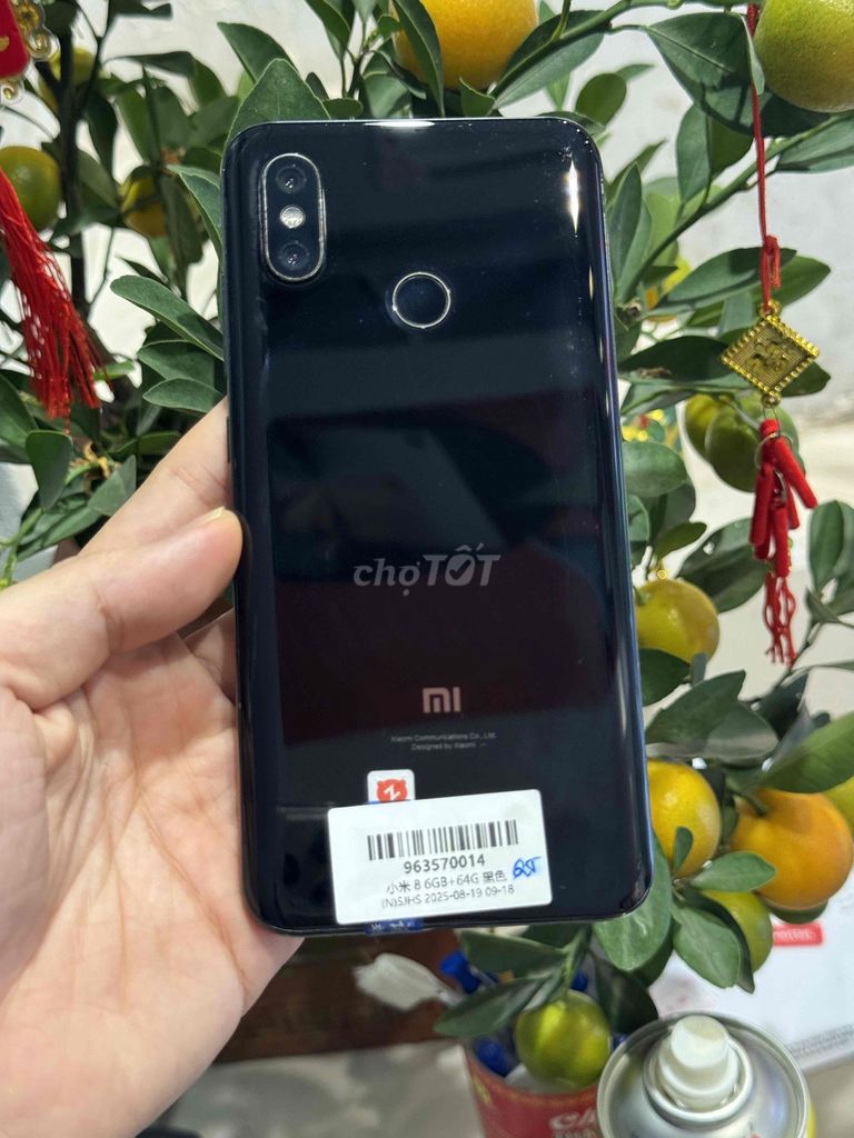 Xiaomi Mi 8 6/64GB Đen QUỐC TẾ có cod. Mua bán Điện thoại tại Quận Hoàng Mai Hà Nội được đăng bởi Gia Vinh hình 1