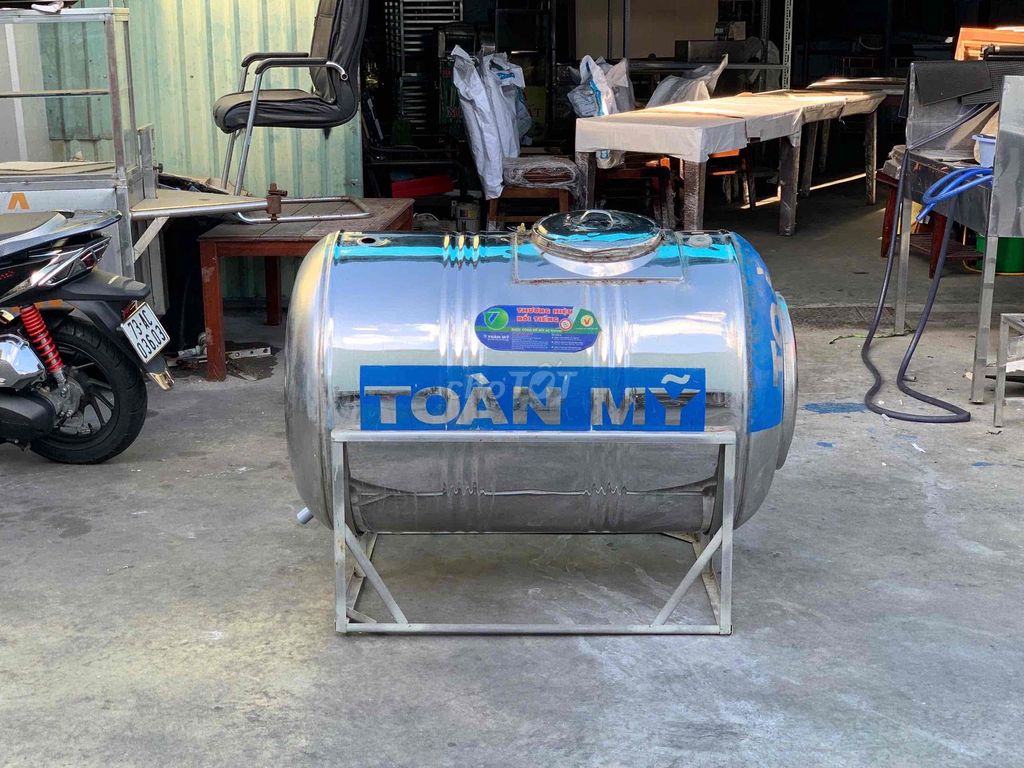 Bồn nước Toàn Mỹ Inox Bạc. Mua bán Nội thất, đồ gia dụng khác tại Quận Liên Chiểu Đà Nẵng được đăng bởi Lê Thị Phương Anh  hình 1