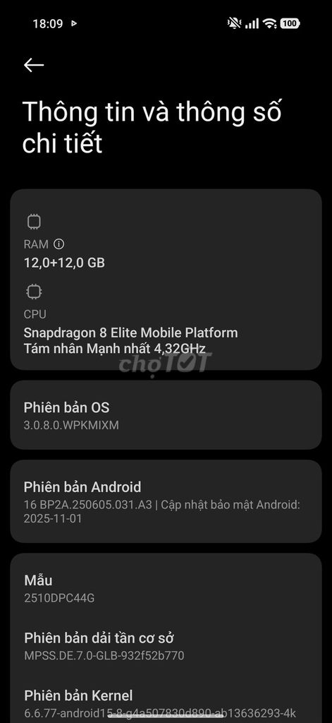 POCO F8 PRO 24GB Snapdragon 8 Elite Đã sử dụng. Mua bán Điện thoại tại Quận 7 Tp Hồ Chí Minh được đăng bởi thanh tien le hình 1