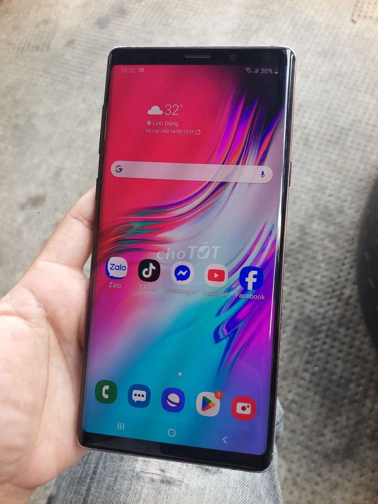 Samsung Note 9, ram 6/128gb, có NFC, xài tốt. Mua bán Điện thoại tại Quận Bình Tân Tp Hồ Chí Minh được đăng bởi nguyen hình 1