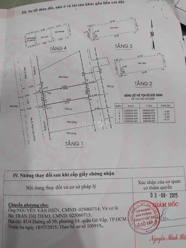 BÁN NHÀ CHÍNH CHỦ MỚI XÂY ĐC: 237/116 PHẠM VĂN CHIÊU, P14, GÒ VẤP