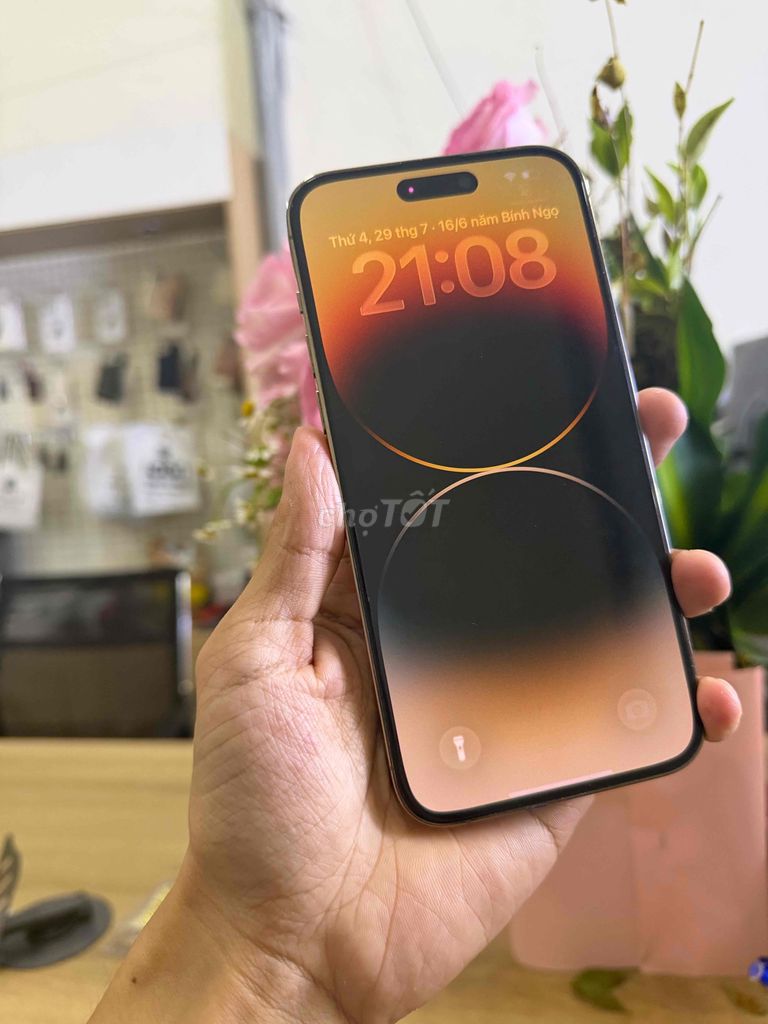 Apple iPhone 14 Pro Max 128GB Vàng 🍎🍎🍎. Mua bán Điện thoại tại Quận Thanh Khê Đà Nẵng được đăng bởi Anh Tuấn Apple hình 1