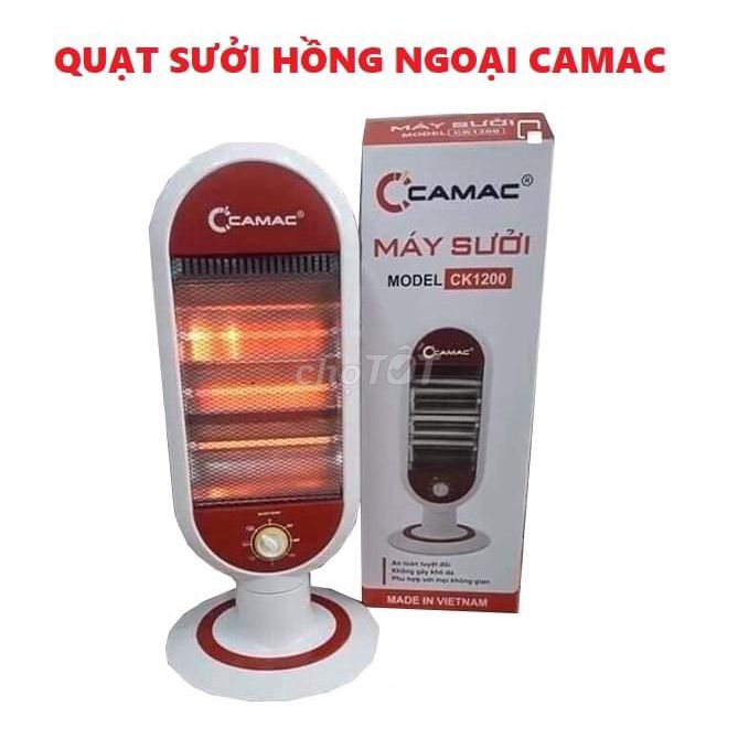 Đèn sưởi cây Camac 3 bóng CK1200, 1200W