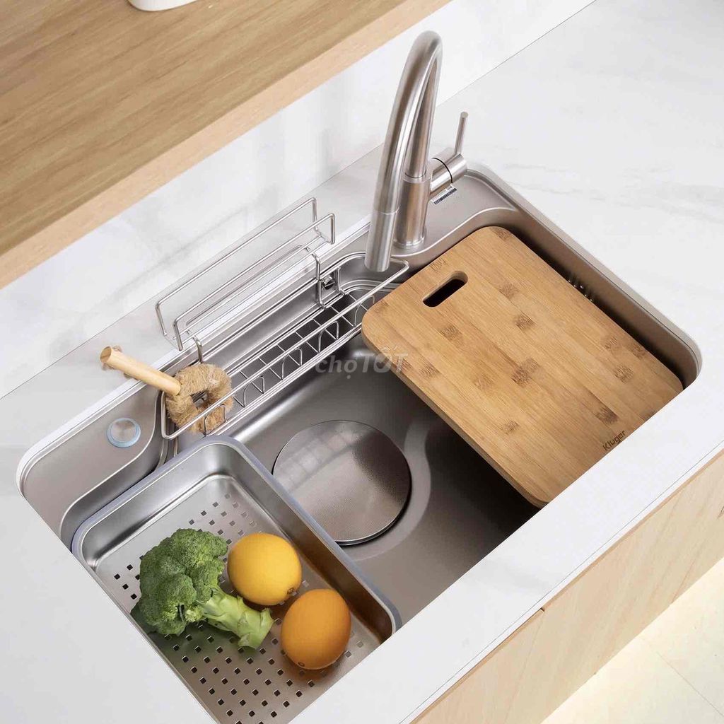 Chậu rửa chén Kluger KF7848FS chính hãng,giá tốt. Mua bán Thiết bị vệ sinh, nhà tắm tại Quận Thanh Khê Đà Nẵng được đăng bởi Nội thất bếp trọn gói TST  hình 1