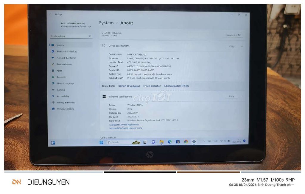 HP Pro x2 612 G2 i5 4GB/128GB. Mua bán Laptop tại Thành phố Thủ Dầu Một Bình Dương được đăng bởi Demons Nguyễn hình 1