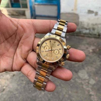 Đồng hồ Ru Lết Đây Tô Na 6 kim máy cơ size 40mm