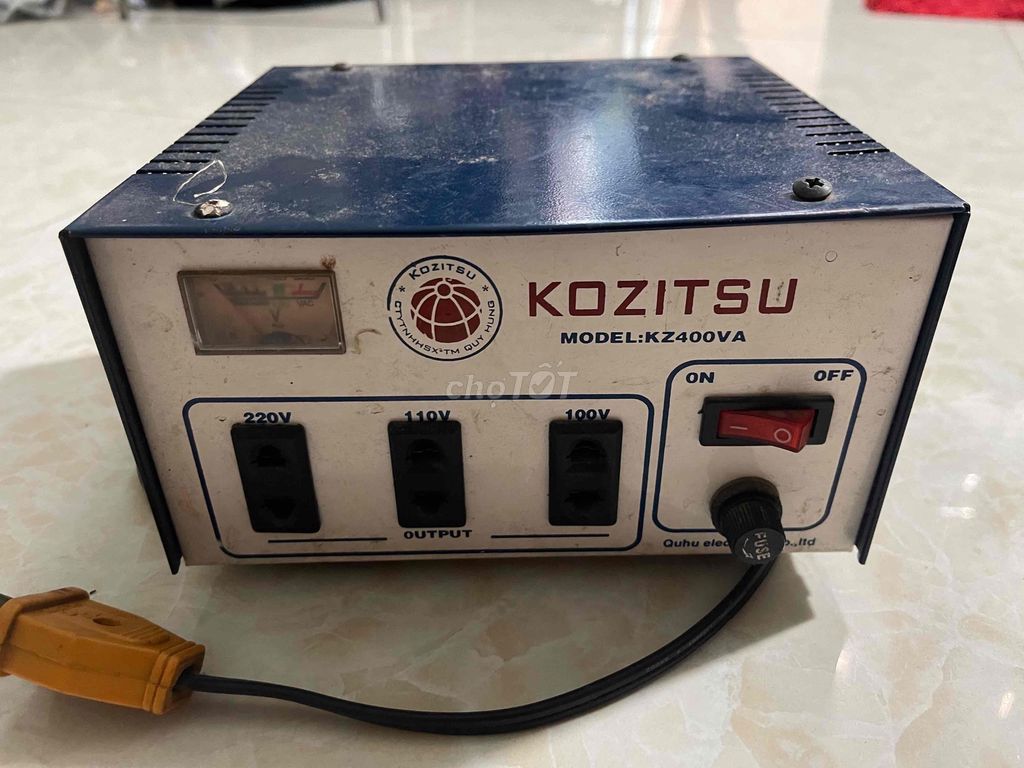 Ổn áp Kozitsu KZ400VA Trắng, Xanh. Mua bán Đồ chuyên dụng, Giống nuôi trồng tại Quận Bình Tân Tp Hồ Chí Minh được đăng bởi A Quốc hình 1