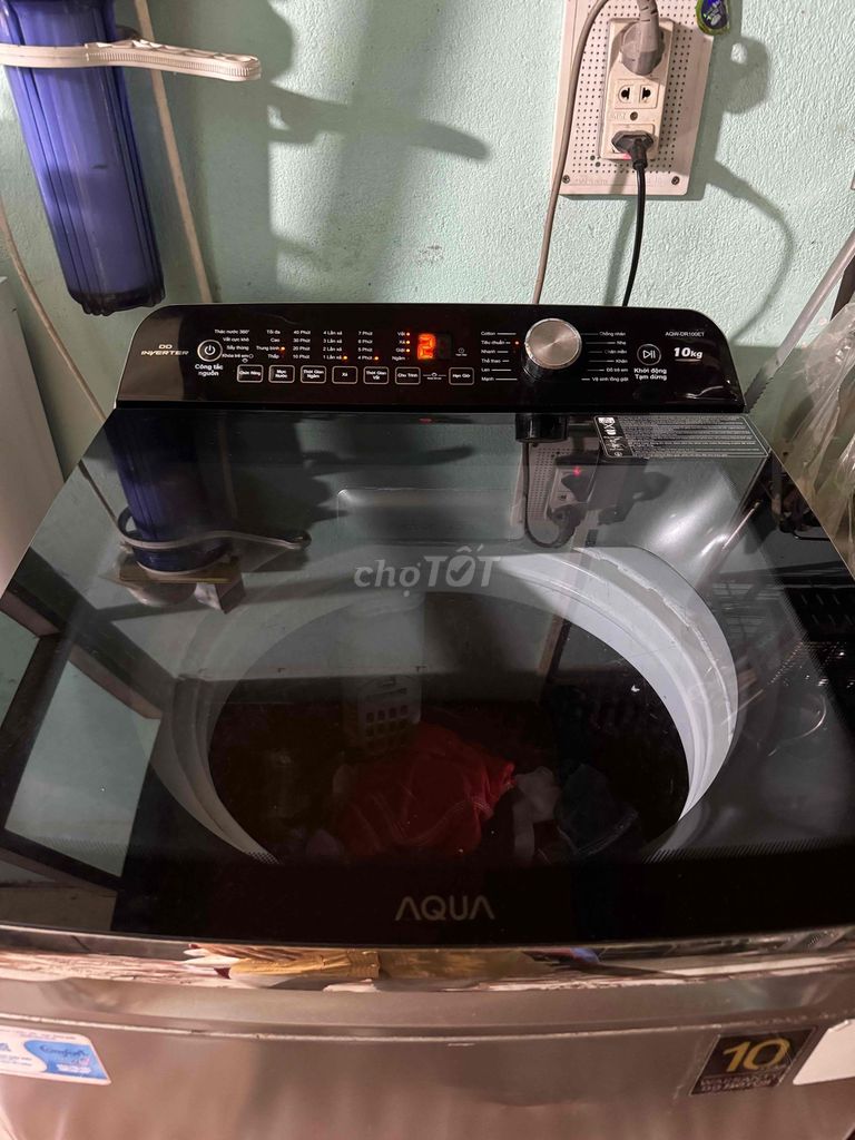 Máy giặt Aqua 10kg. Mua bán Máy giặt tại Thành phố Thuận An Bình Dương được đăng bởi Le Minh Tuan hình 1