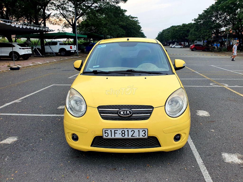 Kia Morning 2009 SX 1.1 AT - Màu vàng đẹp