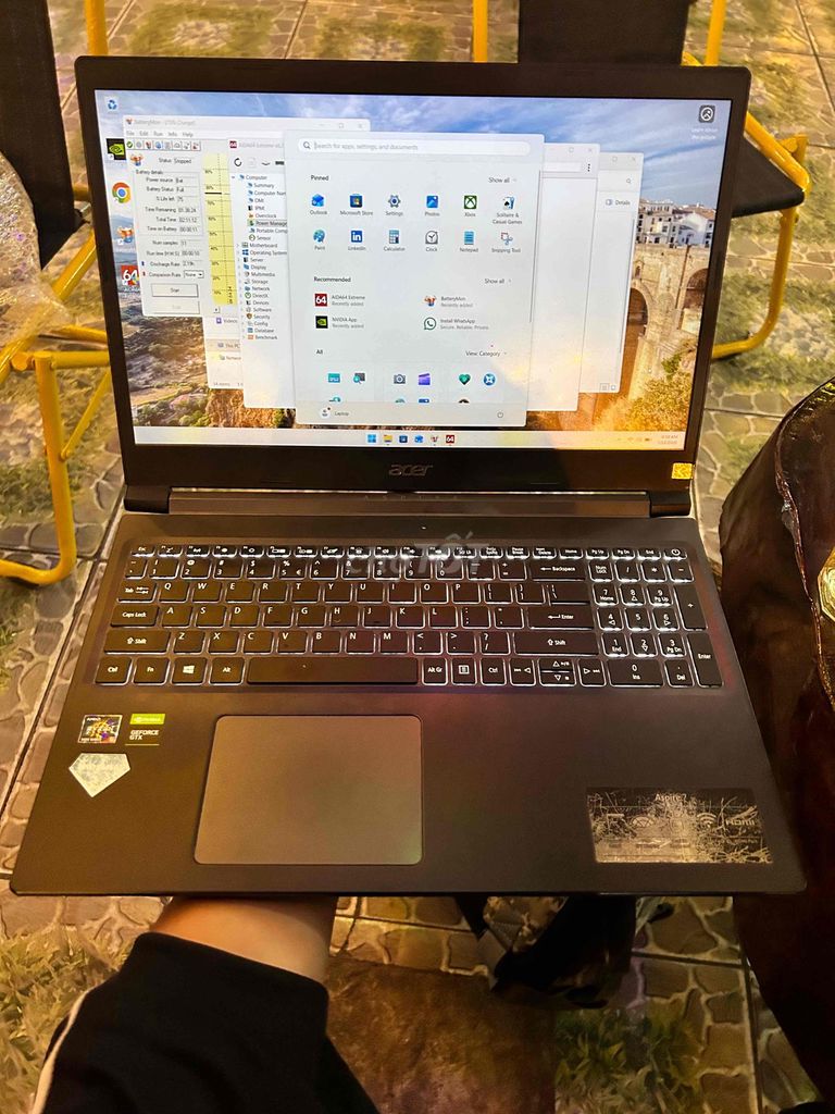 Acer Aspire 7 A715 Ryzen 5 8GB/256GB. Mua bán Laptop tại Thành phố Thủ Đức Tp Hồ Chí Minh được đăng bởi Hiếu Gao hình 1