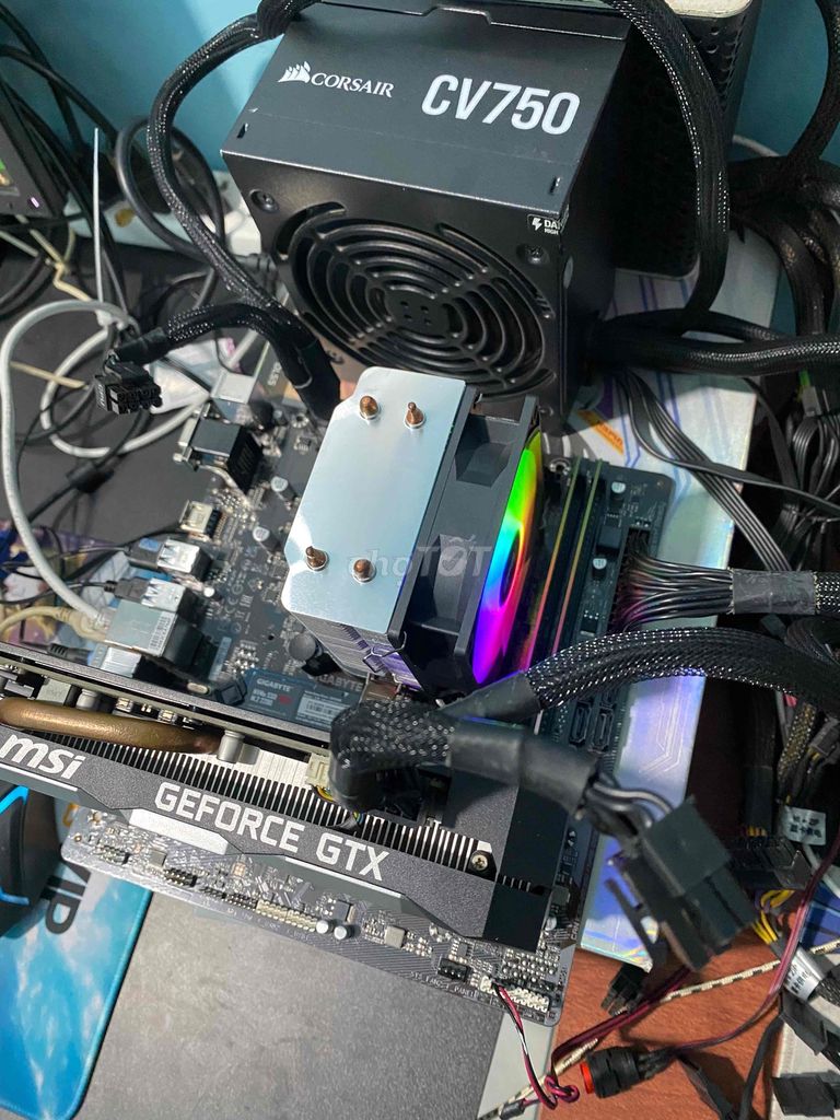 CPU Intel i5 12400F Main H610 16GB. Mua bán Linh kiện (RAM, Card...) tại Huyện Chợ Mới An Giang được đăng bởi Vi Tính Phát Tài hình 1