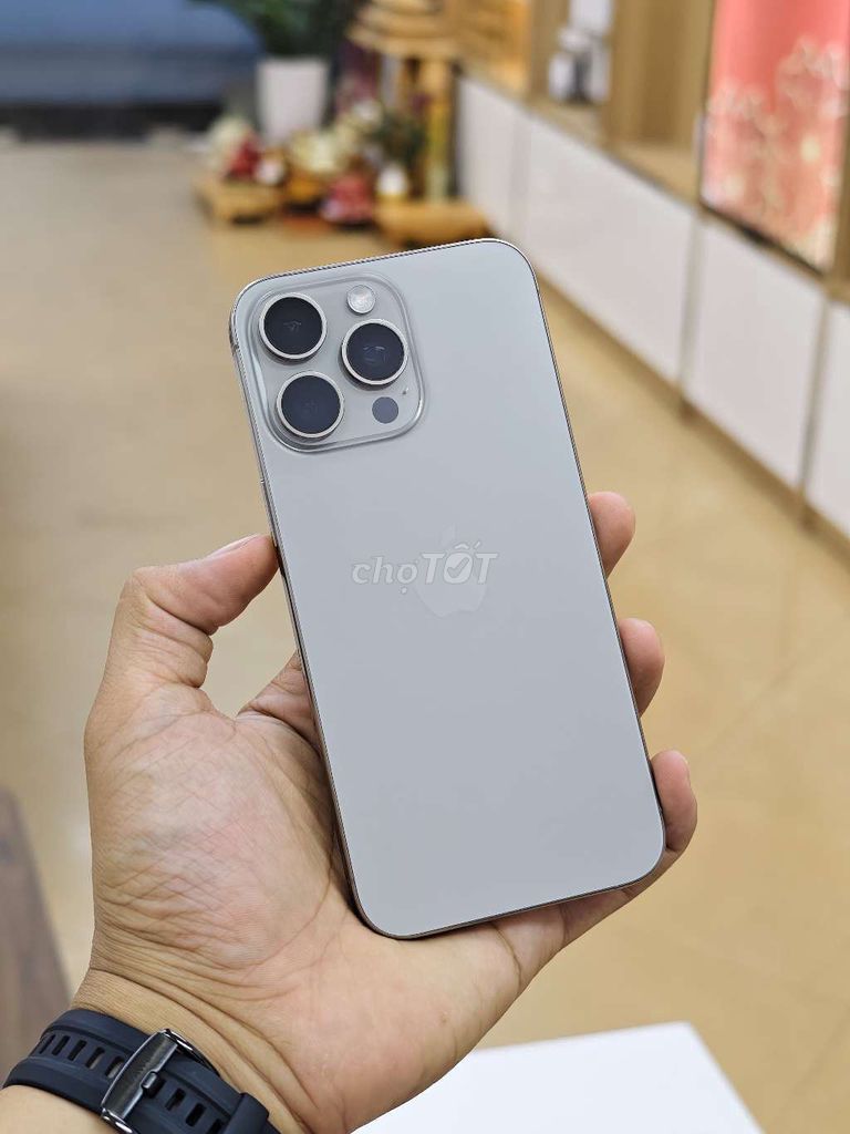 🍎IPHONE 15PROMAX 256GB TITAN NGUYÊN BẢN 99% P87👇. Mua bán Điện thoại tại Quận Hải An Hải Phòng được đăng bởi 98 Ngô Gia Tự Hoàng Dũng Mobile Ngã 3 Văn Cao hình 1