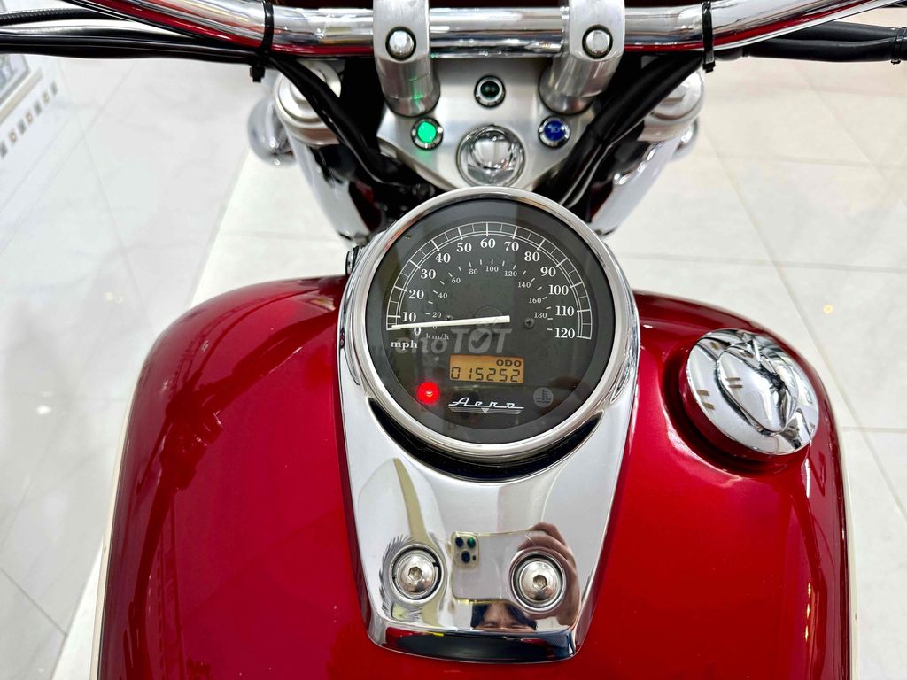 Honda Shadow Aero 750cc 2008 Đỏ kem. Mua bán Xe máy tại Huyện Bình Chánh Tp Hồ Chí Minh được đăng bởi Đặng Minh Khang hình 17