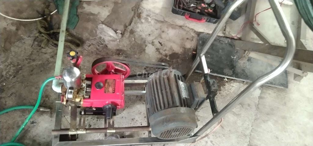 Máy rửa xe PRESMAX Đỏ. Mua bán Đồ chuyên dụng, Giống nuôi trồng tại Thị xã Bình Minh Vĩnh Long được đăng bởi da dat niem tin hình 1