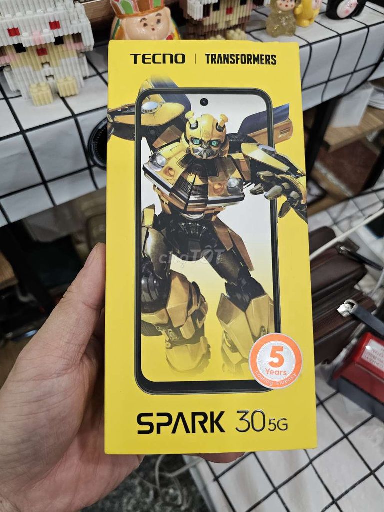 Tecno Spark 30 5G Trắng 120hz FBOX 100% BH T5/2027. Mua bán Điện thoại tại Quận Tân Phú Tp Hồ Chí Minh được đăng bởi Ngô Minh Mobile  hình 1