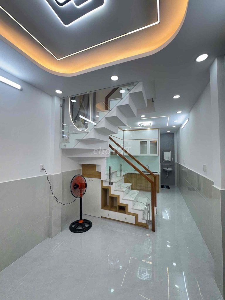 ❌NHÀ SÁT CHỢ BÌNH LONG - MỚI ĐẸP 100% - 3x8 - 24M2 - 2 TẦNG - HẺM ĐẸP