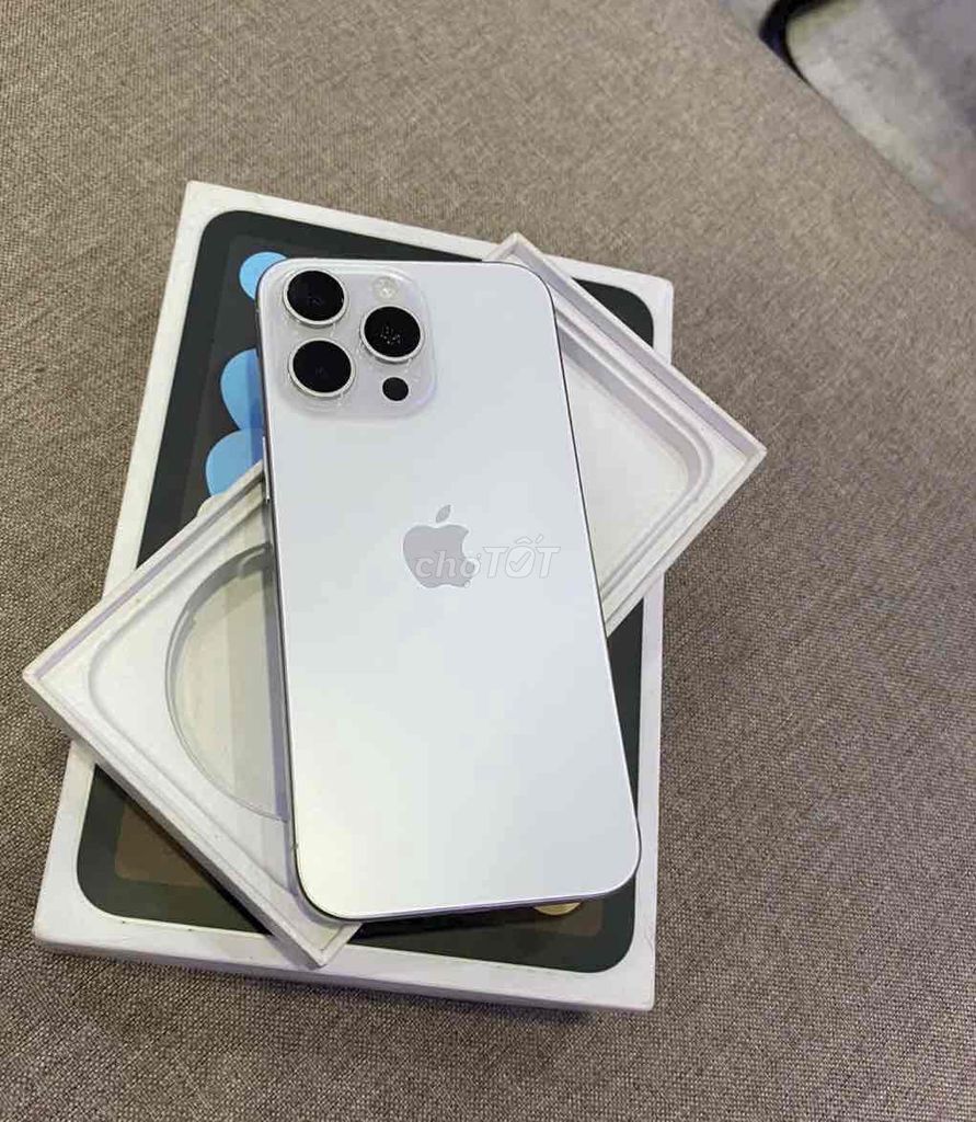 16 Pro 1TB Trắng Quốc tế Mỹ pin 94. Mua bán Điện thoại tại Quận 3 Tp Hồ Chí Minh được đăng bởi Nam Á Mobile hình 1