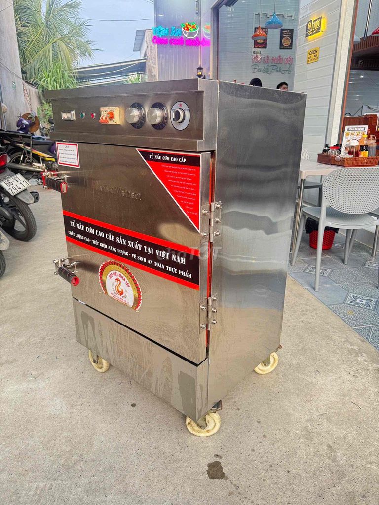 Tủ hấp cơm Inox 6 khay đã qua sử dụng. Mua bán Bếp, lò, đồ điện nhà bếp tại Quận Cái Răng Cần Thơ được đăng bởi võ hoàng mến hình 1