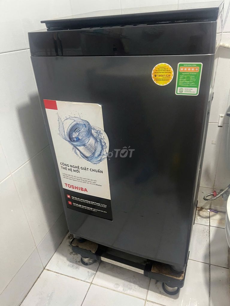 Máy giặt Toshiba 8kg còn như mới. Mua bán Máy giặt tại Quận Bình Tân Tp Hồ Chí Minh được đăng bởi Hong Lien hình 1