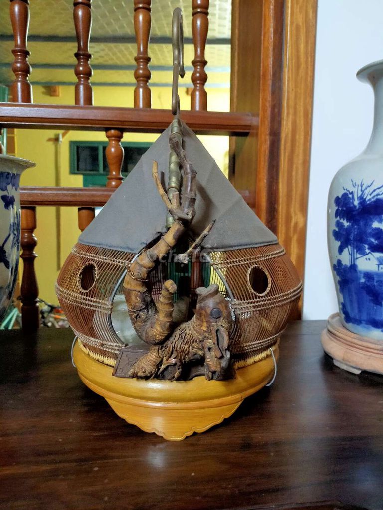 Lồng chim Quả đào nan tăm. Mua bán Phụ kiện, Thức ăn, Dịch vụ tại Huyện Đan Phượng Hà Nội được đăng bởi Bùi Mạnh Thắng  hình 1