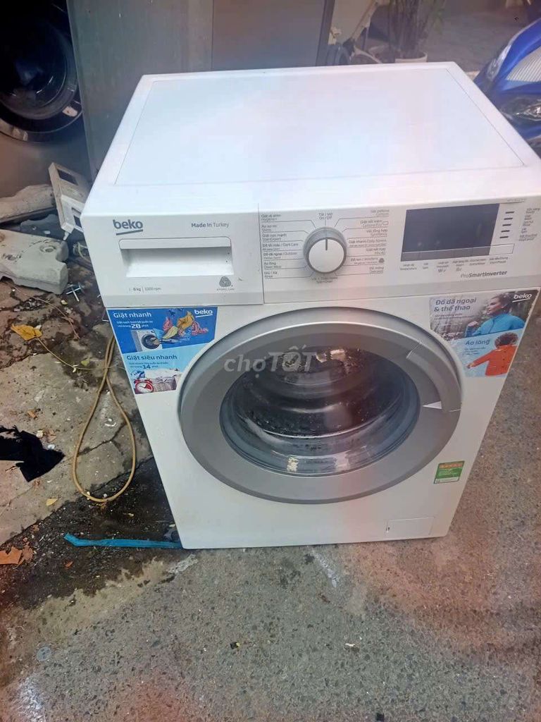 Máy giặt Beko 8kg cửa ngang. Mua bán Máy giặt tại Thành phố Vũng Tàu Bà Rịa - Vũng Tàu được đăng bởi Minh Hà hình 1