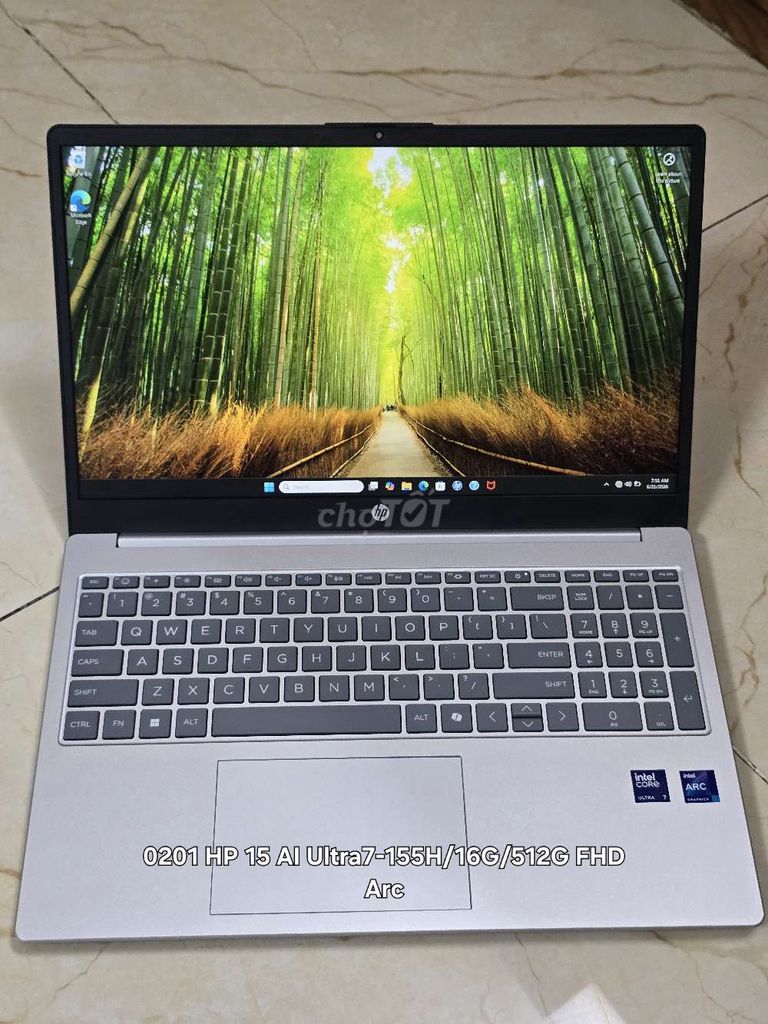 0201 HP 15 AI Ultra7-155H/16G/512G FHD Arc. Mua bán Laptop tại Quận Bình Tân Tp Hồ Chí Minh được đăng bởi T D Laptop hình 1