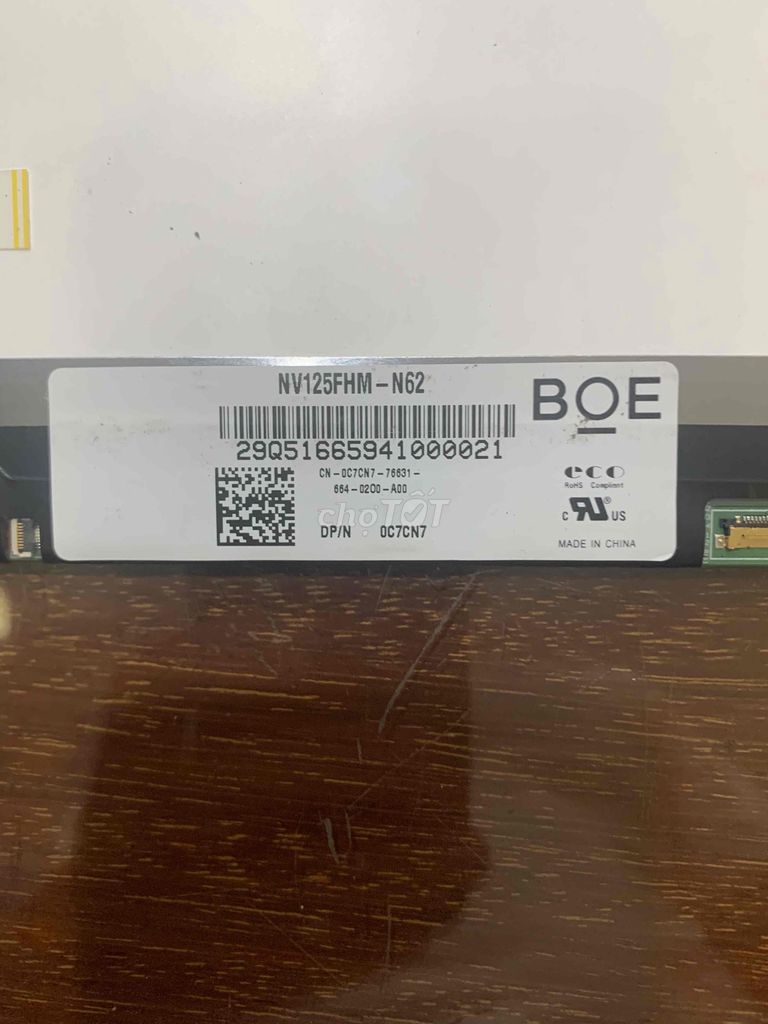 Màn hình laptop led slim 12.5 inch Full HD 30 pin. Mua bán Linh kiện (RAM, Card...) tại Quận Gò Vấp Tp Hồ Chí Minh được đăng bởi CHUYÊN PC LAPTOP GIÁ RẺ hình 1