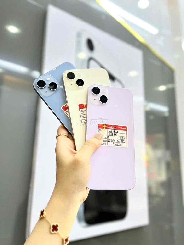 iPhone 14 Plus 256GB Tím. Mua bán Điện thoại tại Thành phố Qui Nhơn Bình Định được đăng bởi TMOBILE QUY NHƠN TRẢ GÓP BAO ĐẬU SINH VIÊN hình 1