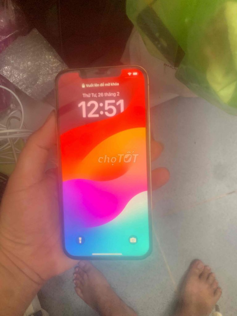 iPhone 12 Pro Max 128GB vàng, giá rẻ