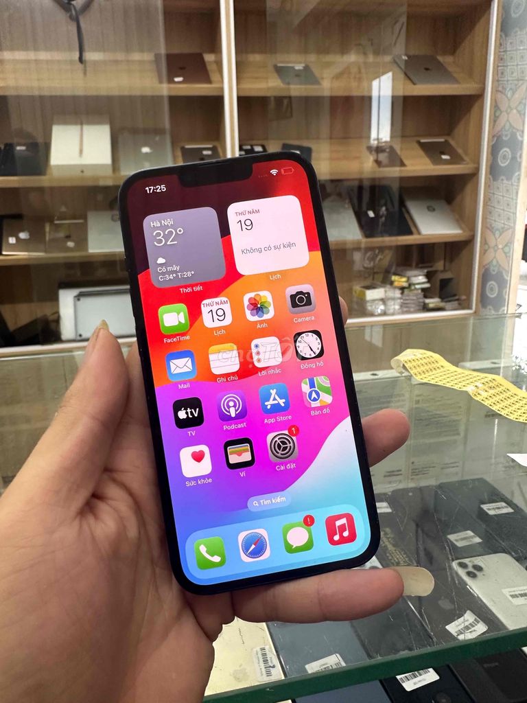 iPhone 13 Đen 128GB - Lock. Mua bán Điện thoại tại Quận Đống Đa Hà Nội được đăng bởi Hanoimobile MTC hình 1