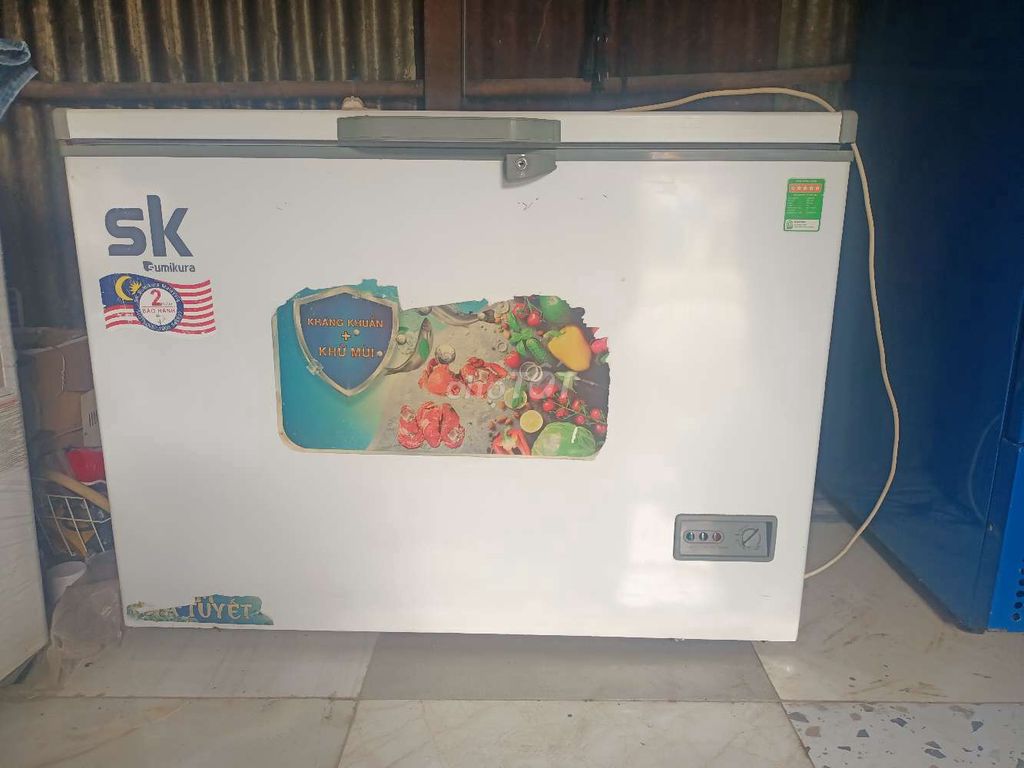 Tủ đông sk300l đông xuất