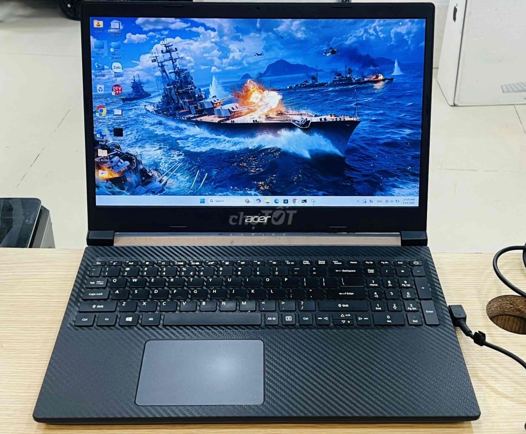 Acer A715 Ryzen 5 16GB/256GB 15.6 inch. Mua bán Laptop tại Quận Đống Đa Hà Nội được đăng bởi Bảo Táo Store hình 1