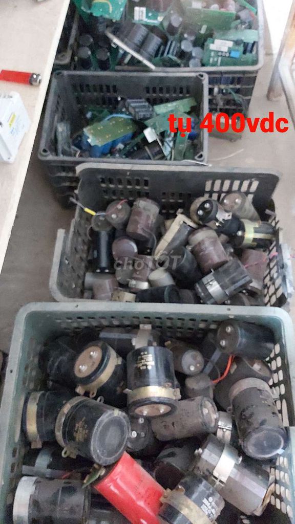 Tụ điện 400VDC. Mua bán Linh kiện (RAM, Card...) tại Huyện Quỳ Hợp Nghệ An được đăng bởi Luc hình 1