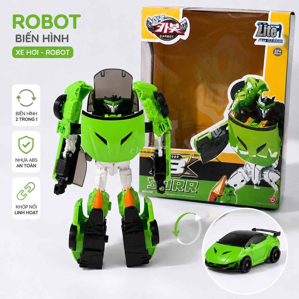 Đồ chơi rô bốt Carbot Nhựa ABS. Mua bán Mẹ và bé tại Quận 7 Tp Hồ Chí Minh được đăng bởi Cloudy hình 1