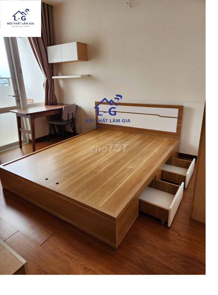 GIƯỜNG GỖ MDF@ GIƯỜNG GỖ MDF~ GIƯỜNG GỖ MDF#GIƯỜNG