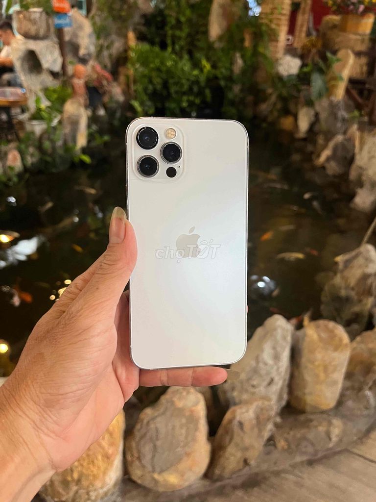 Apple iPhone 12 Pro 128GB Trắng Đã sử dụng. Mua bán Điện thoại tại Quận Bình Tân Tp Hồ Chí Minh được đăng bởi nguyen van vu hình 1