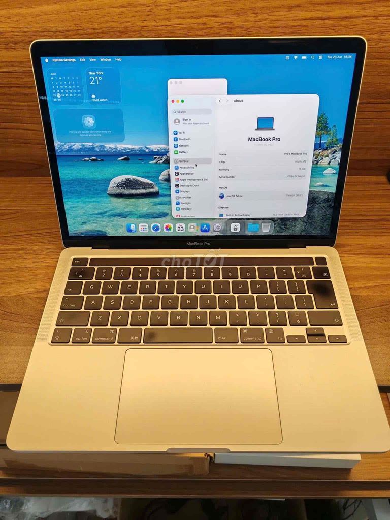 Apple MacBook Pro M2 16GB/512GB Bạc. Mua bán Laptop tại Quận Đống Đa Hà Nội được đăng bởi Nguyễn Bình hình 1