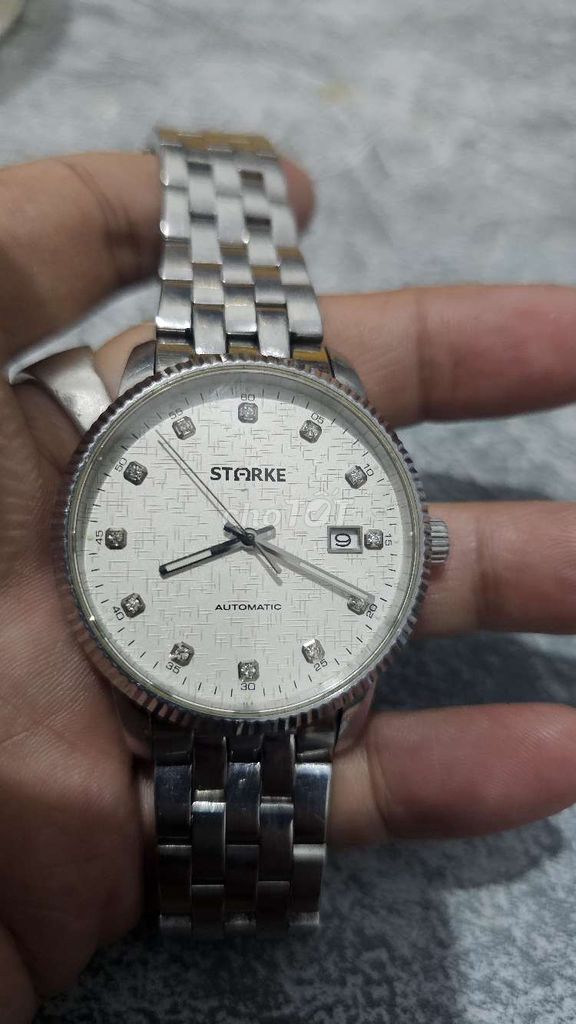 Đồng hồ Starke Nam Automatic Bạc. Mua bán Đồng hồ tại Quận Đống Đa Hà Nội được đăng bởi Mai Hữu Hoàng hình 1
