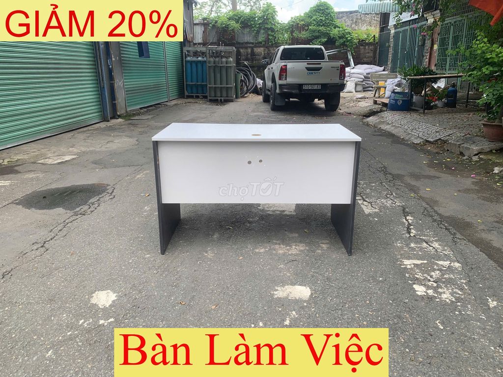 Bàn làm việc# Bàn làm việc#Bàn làm việc#Bàn 1m2_4. Mua bán Đồ dùng văn phòng tại Quận 6 Tp Hồ Chí Minh được đăng bởi TỔNG KHO THANH LÝ hình 1