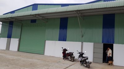 Nhà xưởng cho thuê phường thạnh xuân quận 12 dt: 600m giá 30 triêu/th