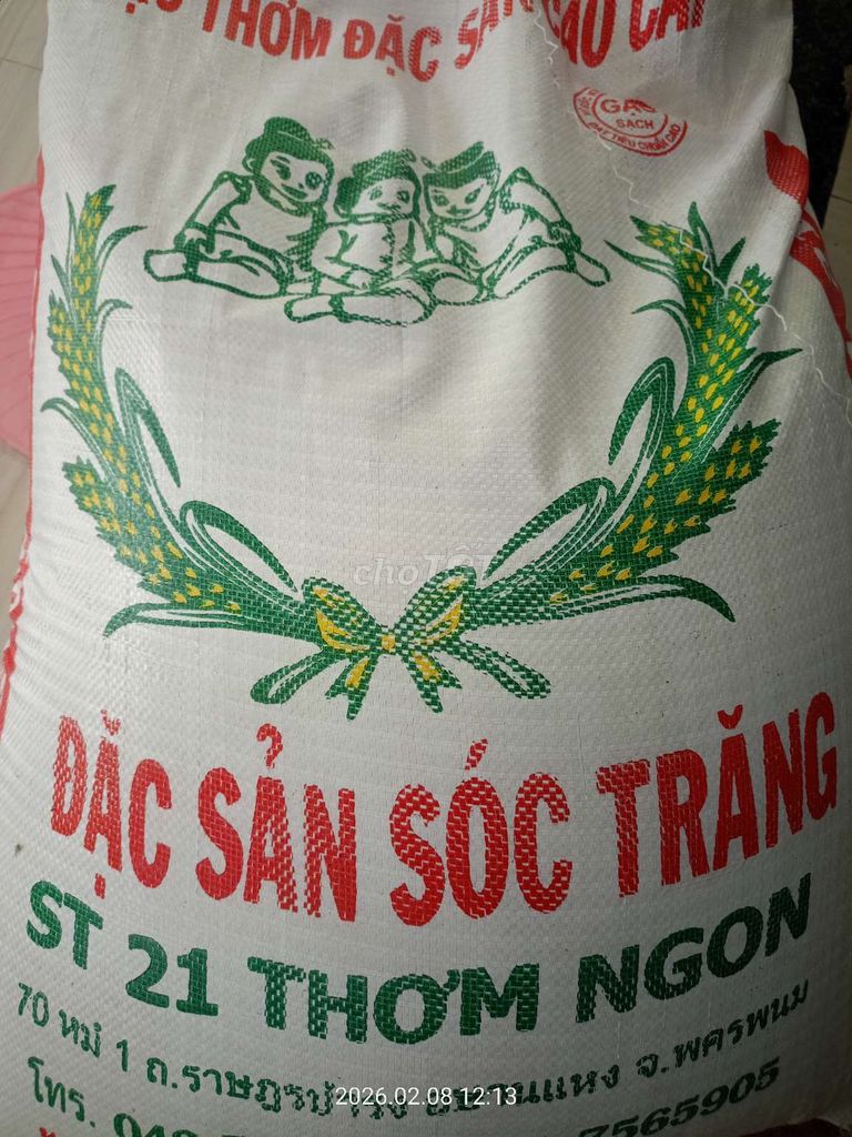 Gạo ST21 Sóc Trăng 50kg. Mua bán Đồ ăn, thực phẩm và các loại khác tại Huyện Cai Lậy Tiền Giang được đăng bởi Huy hình 1