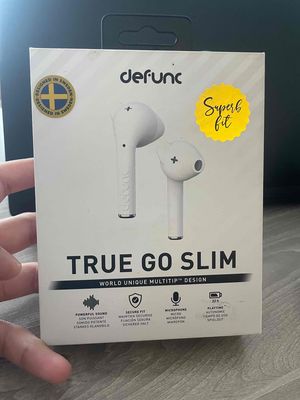 [TPHCM]Pass Tai nghe bluetooth Defunc True Go Slim. Mua bán Tivi, Âm thanh tại Quận 6 Tp Hồ Chí Minh được đăng bởi Nguyễn Tuấn Kiệt