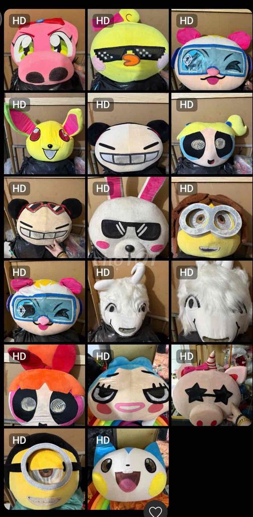 Mascot hóa trang Vải mềm mại. Mua bán Sở thích khác tại Quận 12 Tp Hồ Chí Minh được đăng bởi Thái Nguyễn Trọng (whisky) hình 1