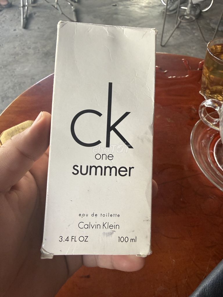 Nước hoa Calvin Klein CK One Summer. Mua bán Nước hoa tại Quận Bình Thạnh Tp Hồ Chí Minh được đăng bởi THANH LÝ CHÍNH HÃNG  GIÁ TỐT hình 1