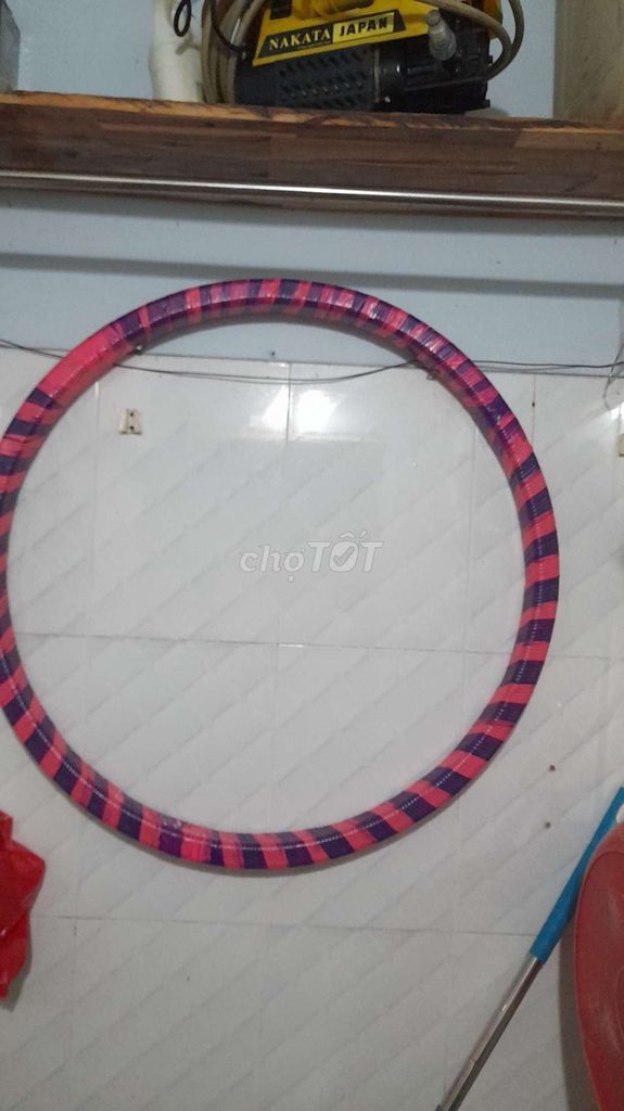 Vòng lắc eo Nhựa HồngTím vòng đôi 3vòng . Mua bán Đồ thể thao, Dã ngoại tại Quận 12 Tp Hồ Chí Minh được đăng bởi Thanh Thanh hình 1